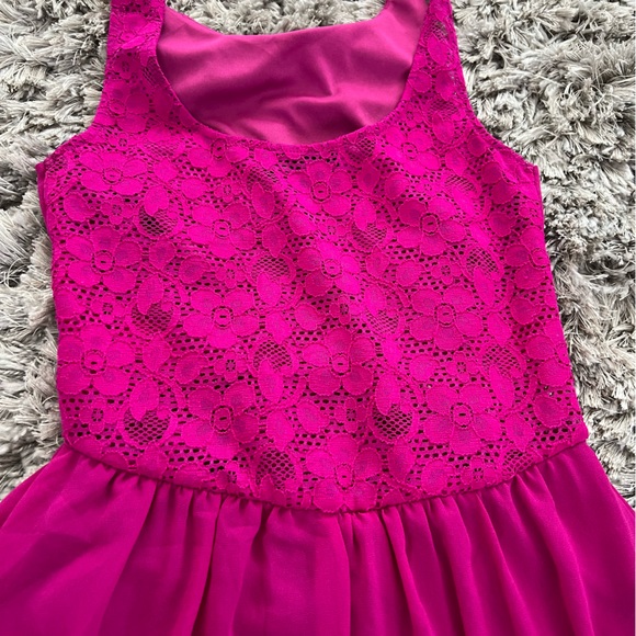 GUESS Magenta High-Low Dress 💖 - Picture 5 of 7